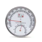 Термометр для сауны чехол из нержавеющей стали термометр для паровой сауны гигрометр для ванной и сауны для использования на открытом воздухе