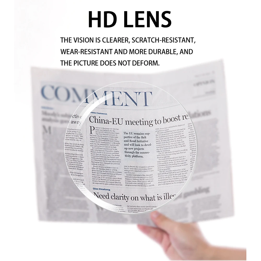 TUREZING Women's Men's Fashion Anti-Reflective Sunglasses Rectangular Metal Hinge Computer Decorative Reading Glasses+1.0+2.0