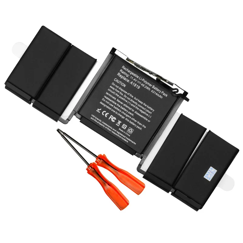 Аккумулятор для ноутбука Apexway A1819 11 4 в 49.2Wh Apple Macbook Pro сенсорная панель 13 дюймов A1706