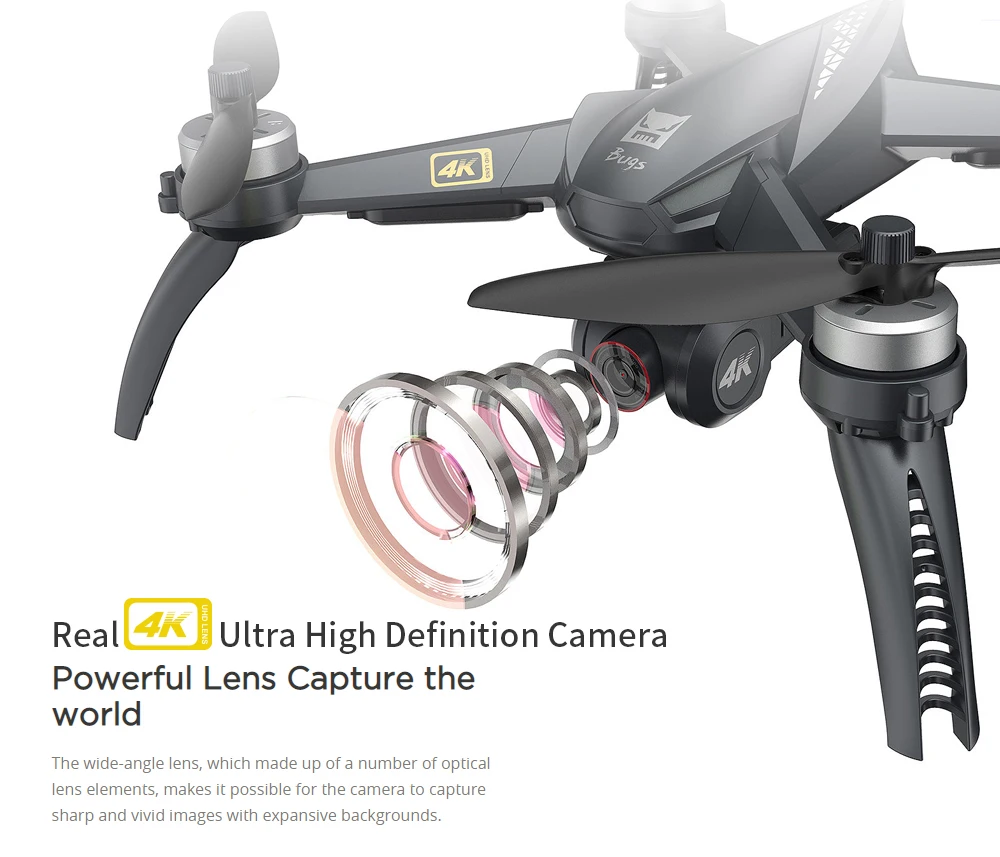 MJX Bugs 5W B5W gps бесщеточный Радиоуправляемый Дрон с 5G 4K Wifi FPV HD, автоматический Квадрокоптер с камерой регулировки VS H117S Радиоуправляемый вертолет Дрон
