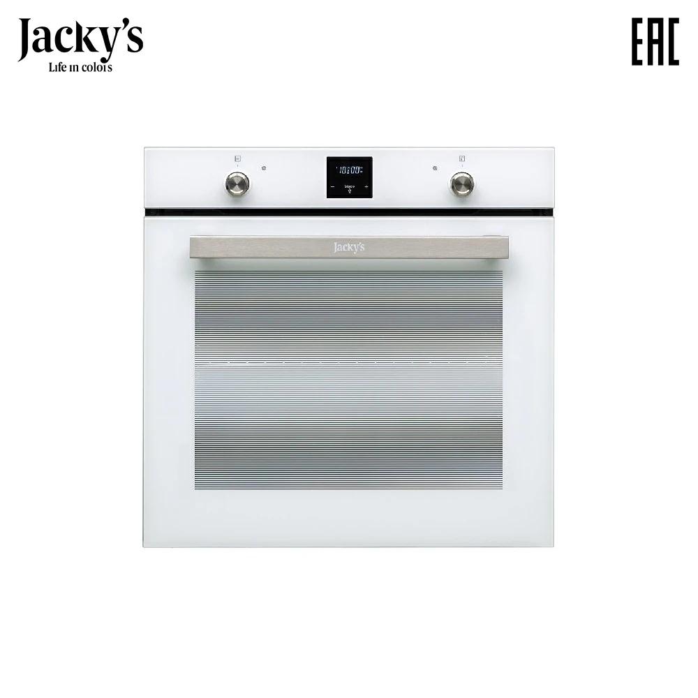 Встраиваемый электрический духовой шкаф Jacky`s JO EW7538 белый | Бытовая техника