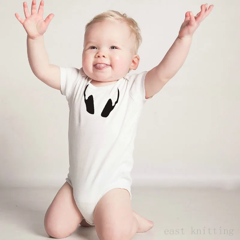 2019 комбинезон для новорожденных девочек и мальчиков одежда Забавный с короткими