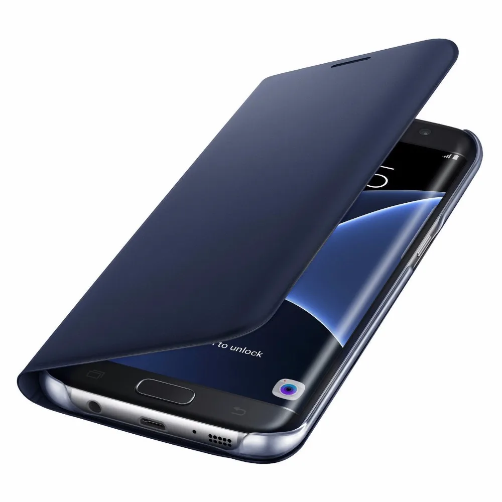 Роскошный кожаный чехол для телефона samsung Galaxy S7 S7 Edge S8 S8 Plus всенаправленный ударопрочный защитный чехол для телефона