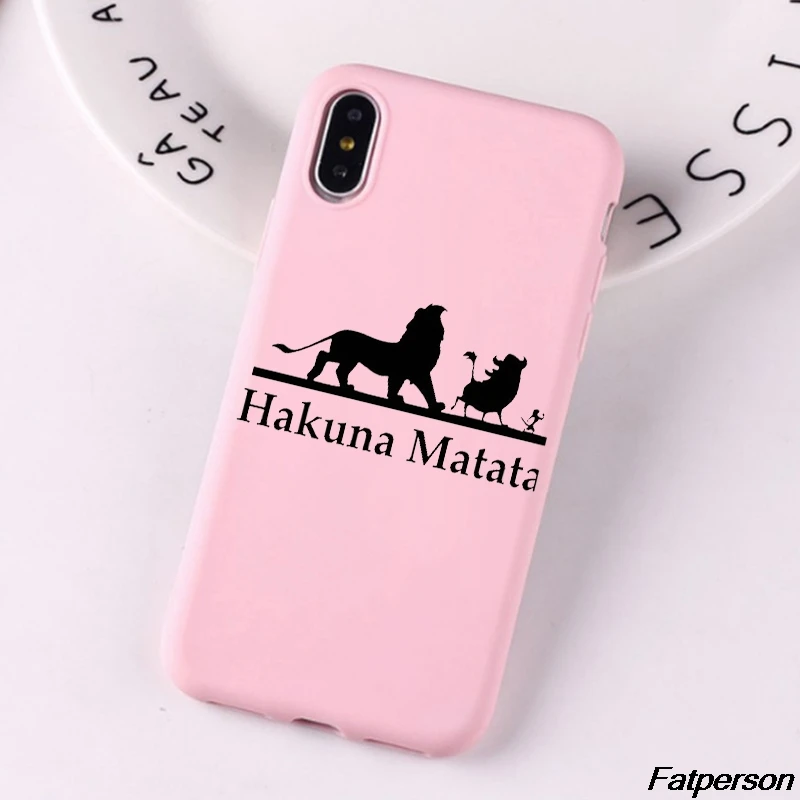 Для iPhone 6S 5S SE 7 7Plus 8 8Plus X XS Max Розовый Мягкий ТПУ силиконовый матовый чехол Fundas Coque