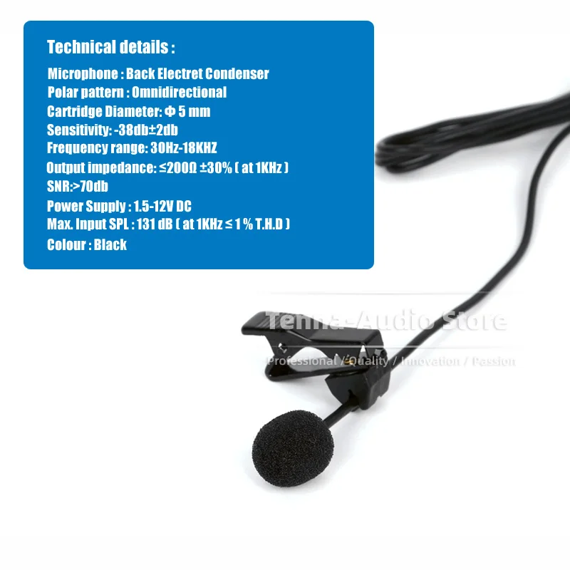 Мини-микрофон петличный TA4F XLR 4 контакта зажим для галстука SHURE KCX1 ULXD1 UR1H KCX88 PG4