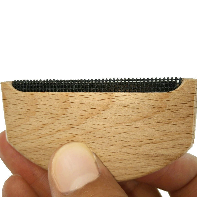 

New Wooden Fabric Clothes Cashmere Sweater Lint Removers Manual Portable Wooden Lint Trimmer Shaver Comb Garment Care