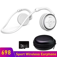 tongdaytech 698 bluetooth compatible sports earphone waterproof fone auriculares wireless headphones support tf mp3 fm radio