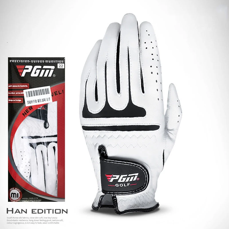 PGM 1 шт. мужские перчатки для гольфа левой и правой руки мягкие дышащие из чистой
