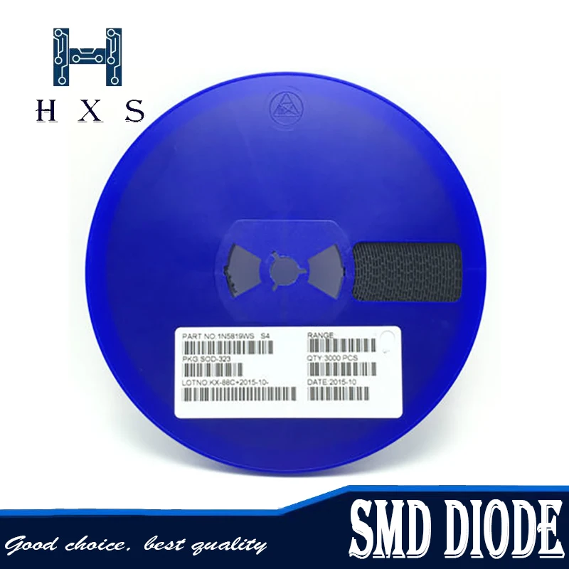 Диод SMD 0805 3000 шт. SOD 123 1N5819 1N4007 1N4148 SOD123 323 1206 1N4148WS 1N5819WS B5819WS SOD323|Импульсный источник