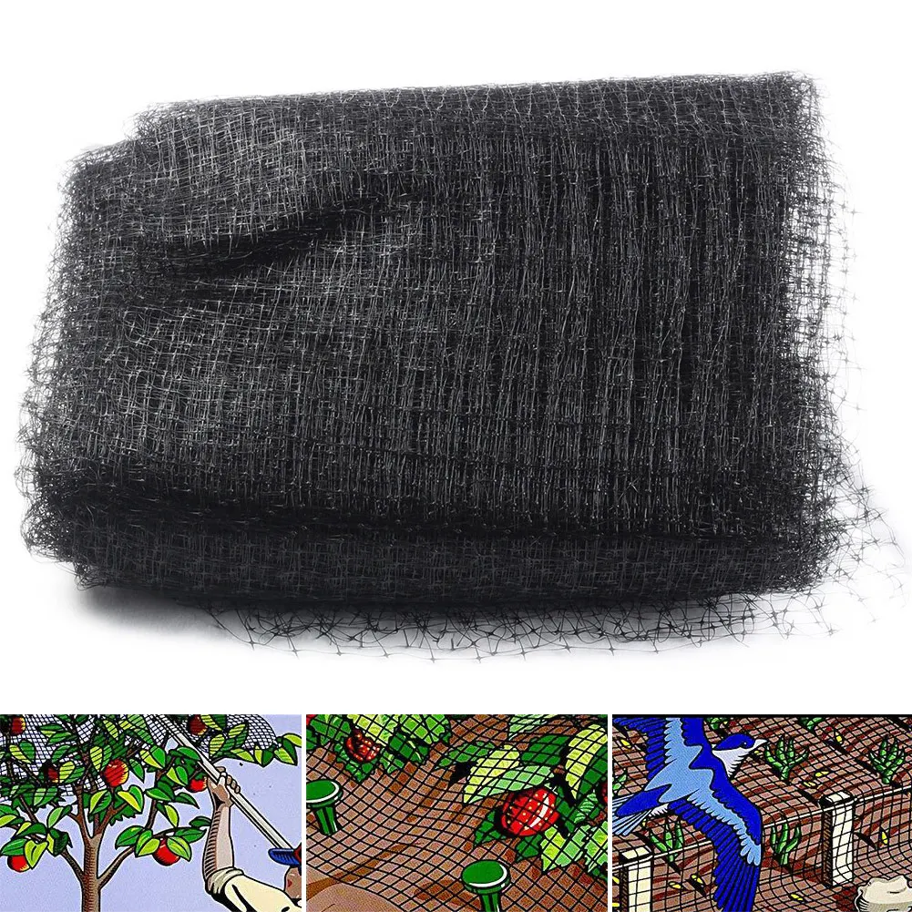 

Anti Birds Net Bird-Preventing Netting Mesh Durable for Fruit Crop Plant Tree Garden Home JS23