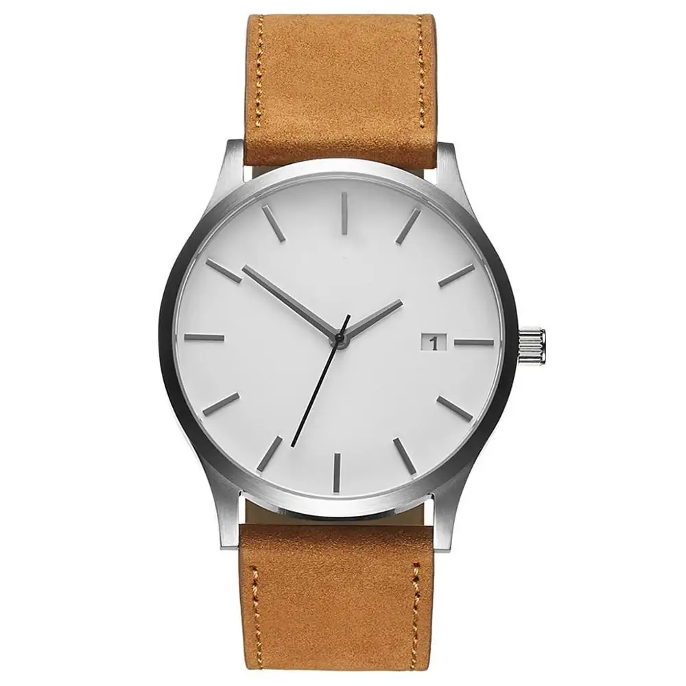 brown white Relogio Feminino Luxo женские часы с кристаллами часы мужские Роскошные Кварцевые с кожаным Микки Маусом Kad N Saatleri Новинка - Цвет: brown white