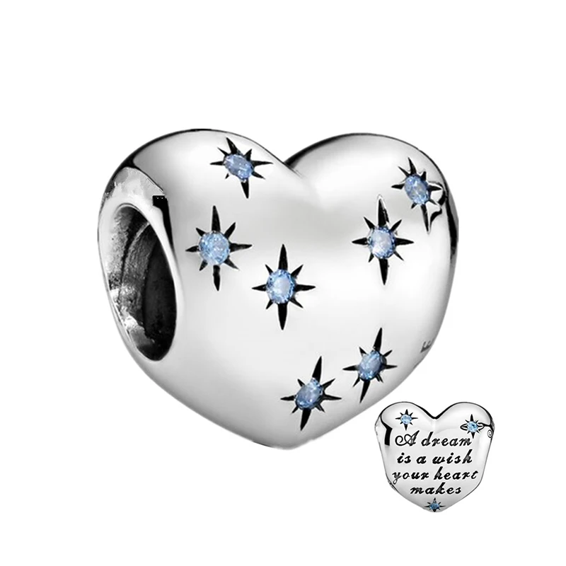 

Christmas Snowflake Sock Beads Fit Original Pandora Star Charms Bracelet DIY Women Jewelry Making