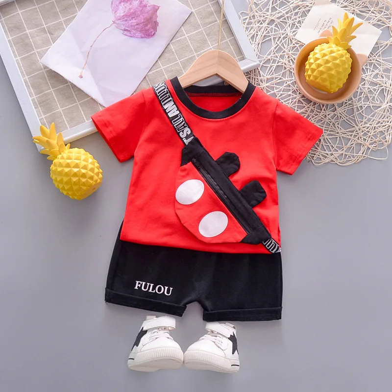 Новинка летняя модная одежда для маленьких девочек детская хлопковая футболка и