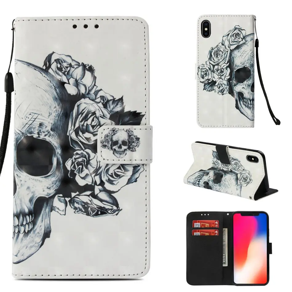 Роскошный милый флип чехол для Apple iPhone X Xs Xr 11 Pro Max 8 7 6 6S Plus кожаный силиконовый