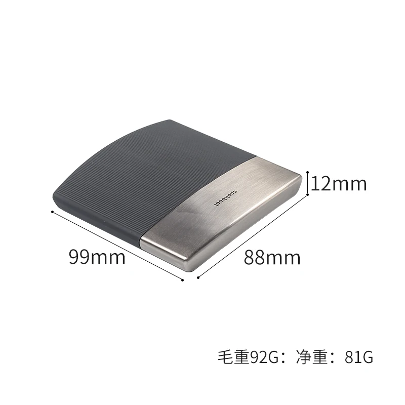 Новинка 1 шт. мужской деловой чехол для сигарет черный тонкий держатель из