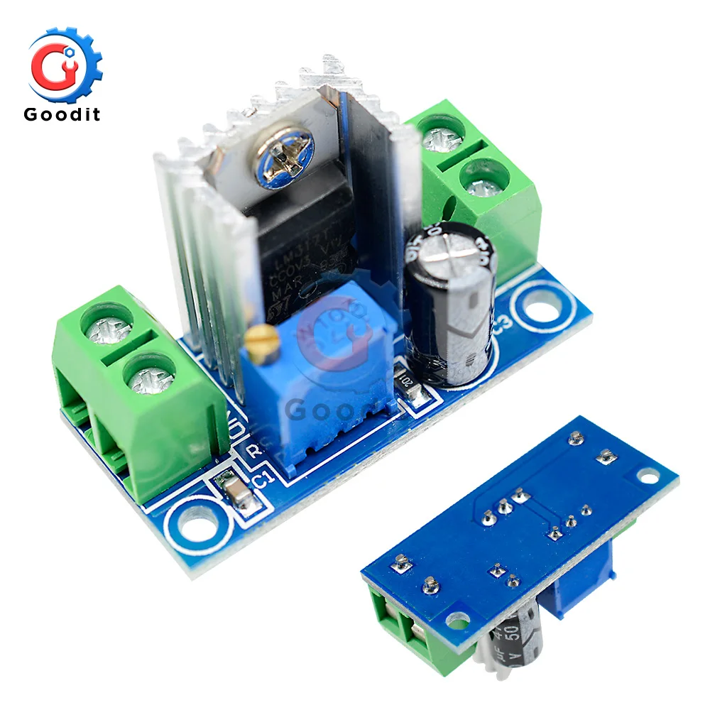 LM317 линейный регулятор регулируемого напряжения понижающий блок питания