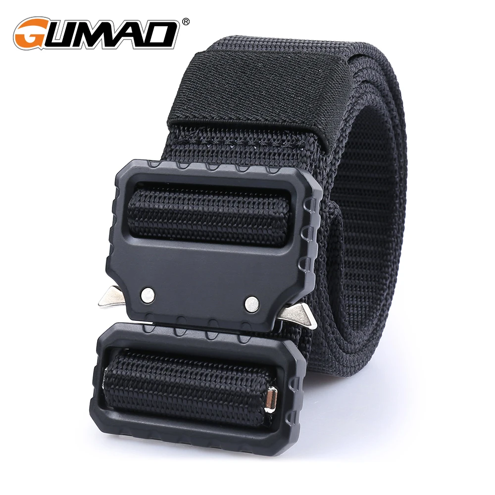 

Outdoor Utility Military Tactical Belt Airsoft Police Combat Hunting Men Waist Straps SWAT Gear Equipment Heavy Duty Waistband