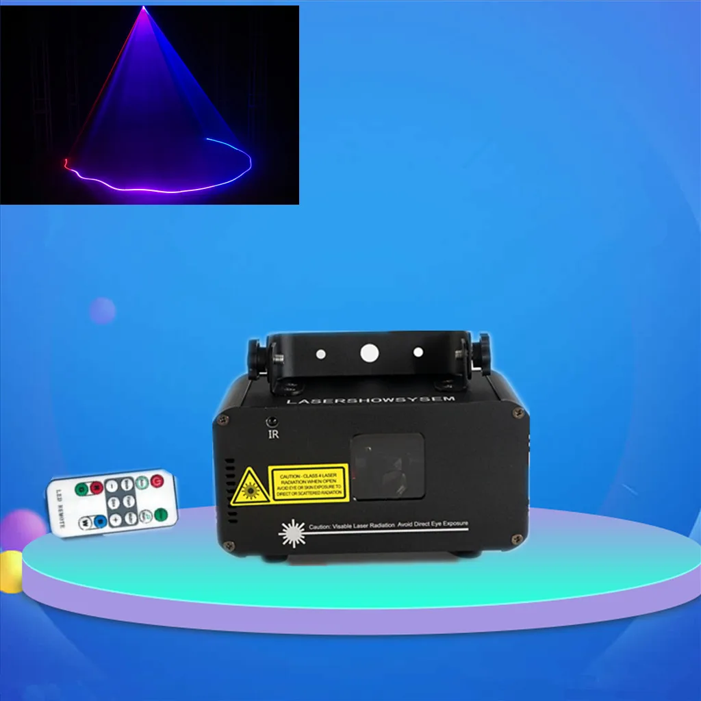 Проектор RGB DMX с активацией звуком 680 МВт|Эффект освещения сцены| |