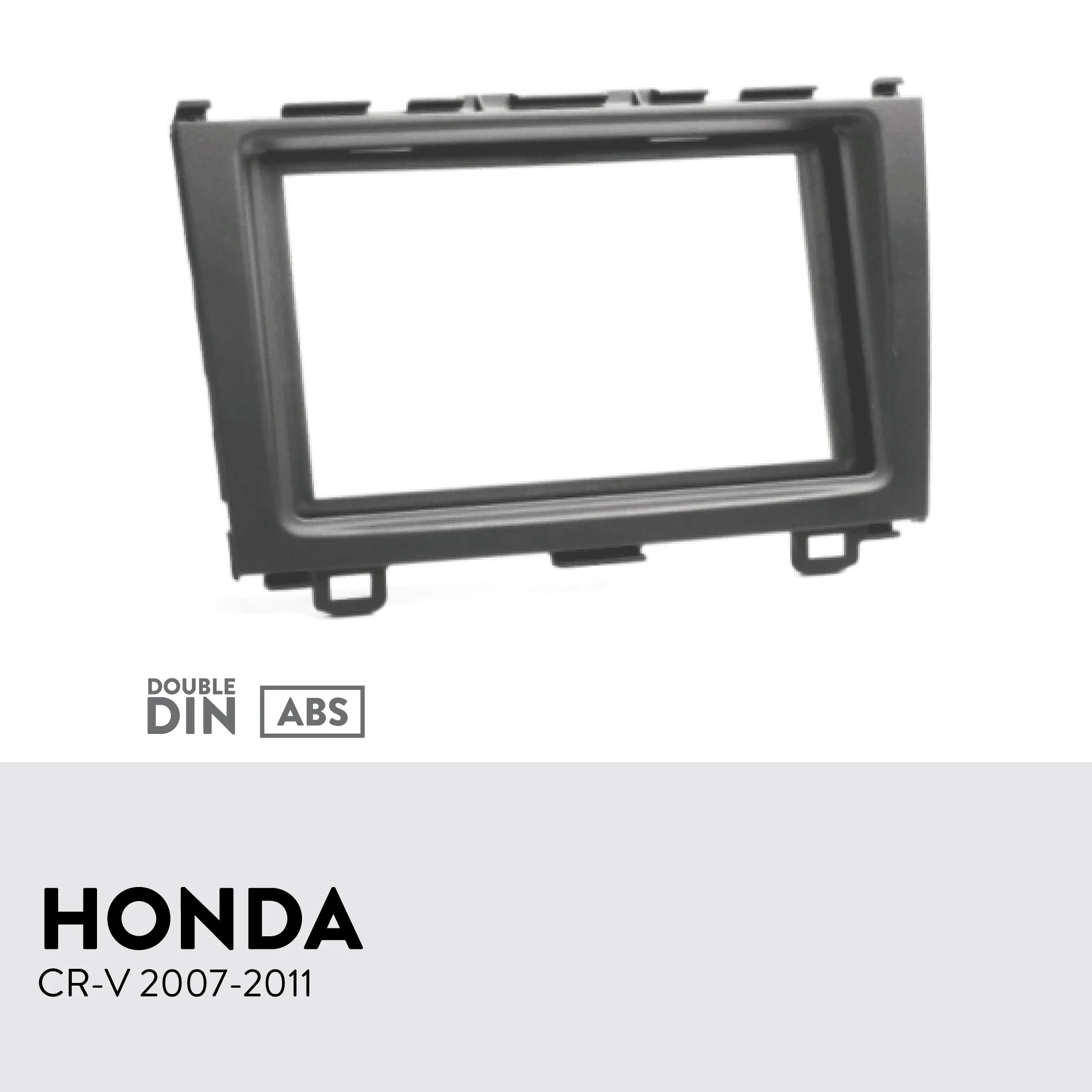 Двойная Din Автомобильная радиопанель для Honda CRV CR V 2007 2012 комплект приборной панели