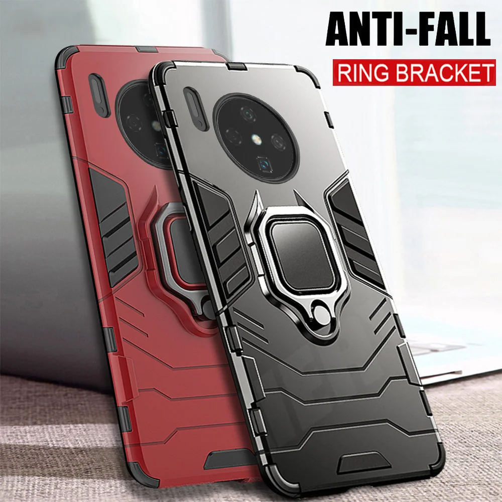 Bumper Case For Huawei Mate 30 pro Magnetic Car Holder Anti-Fall Soft Shockproof Full Back 20 Lite | Мобильные телефоны и