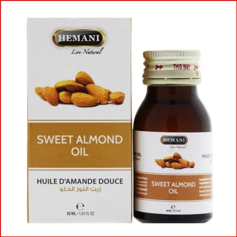 Масло сладкого Миндаля Хемани (Sweet Almond Oil Hemani) 30 мл. |