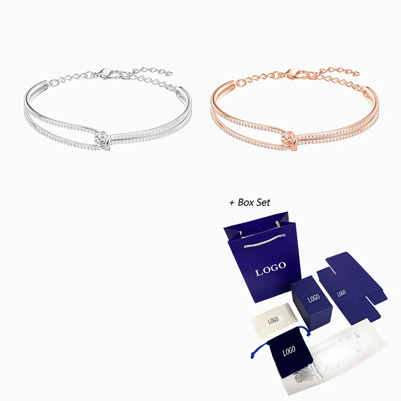 

Fashion SWA New LIFELONG Bracelets Exquisite And Magnificent Twisted Decoration Women Create Romance Fresh Jewelry Gifts