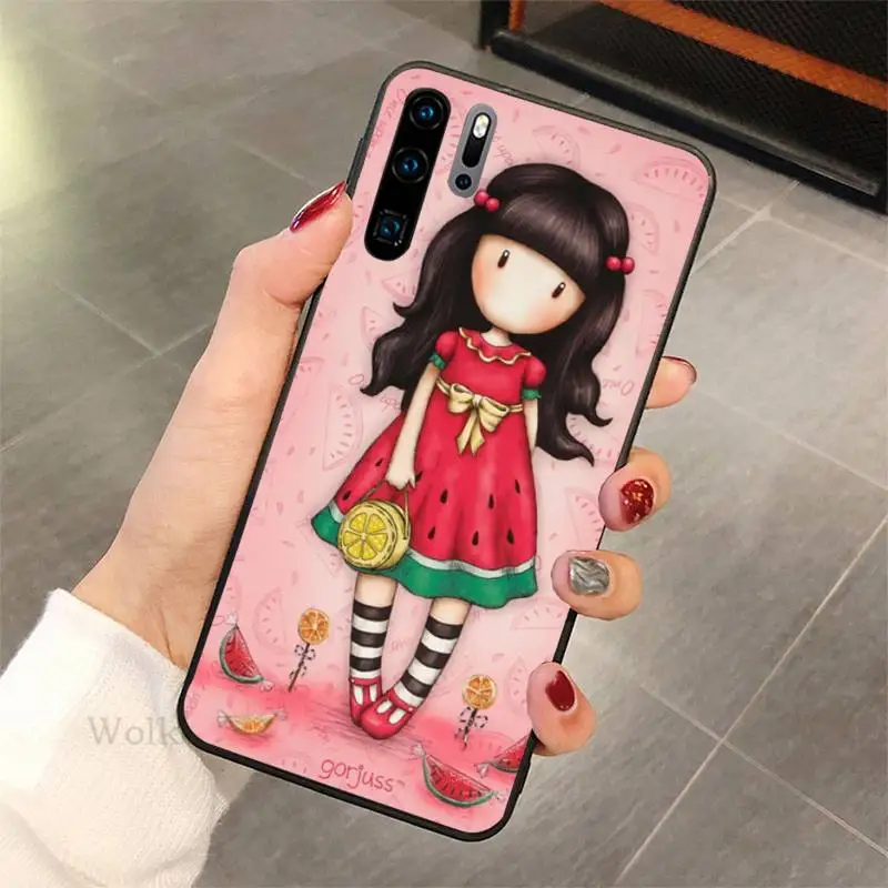 

Santoro Gorjuss cute cartoon girl Phone Case For samsung Galaxy J6 7 8 note 5 7 8 9 10 20 lite plus pro nax fundas cover