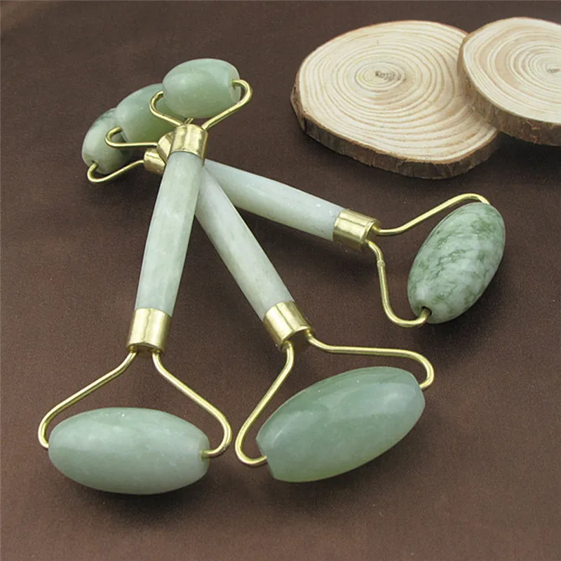

Portable Pratical Facial Massage Roller Natural Jade Anti Wrinkle Face Slimming Shaper Body Relaxation Beauty Face Care Tool