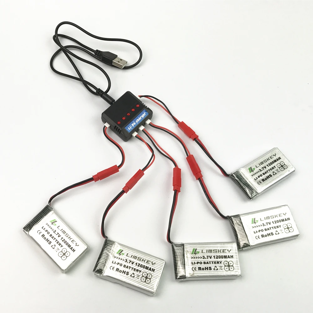 Новая версия зарядное устройство 5 в 1 3 7 В Lipo USB для Syma X5C X5SW X5HW X5UW RC Quadcopter запасные