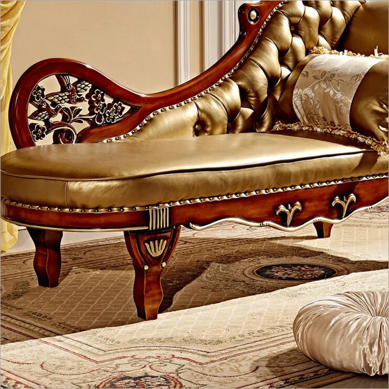 Горячая Распродажа диван французского дизайна кожаные кушетки мебель для