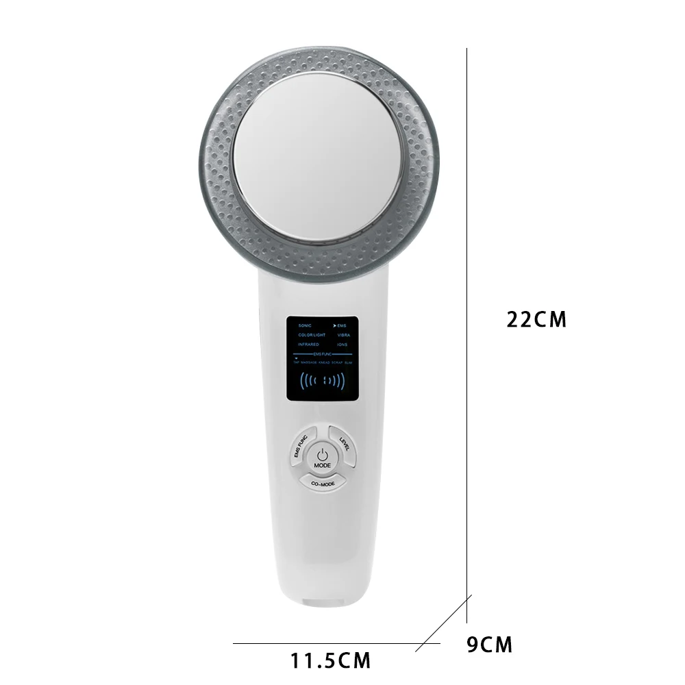 

Ultrasonic Slimming Massager EMS Cavitation Weight Loss Massage Beauty Tool RF Infrared Skin Care Fat Burner Vibration Massager