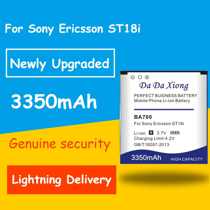 Аккумулятор BA700 3350 мАч для sony Ericsson XPERIA RAY ST18i MT11i MT15i MK16i, Xperia Neo MT15i Pro MK16i Сменные Аккумуляторы