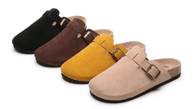 

SLIDES Sandals Ultra-Soft Suede Slippers Extra Soft Cloud Shoes Anti-Slip Dropshipping