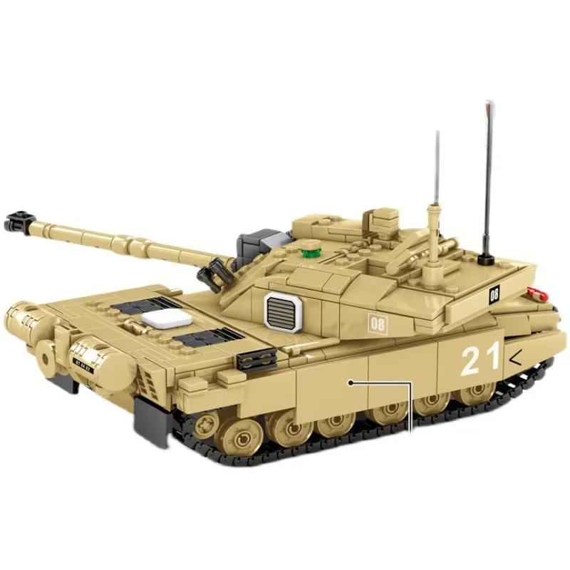 MOC SY0105 военный FV 4034 Challenger 2 боевой танок для выживания строительные блоки