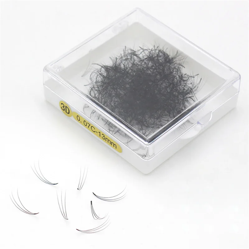 500 вееров Российский объемный искусственные ресницы легкие взять Россия наращивание ресниц макияж.