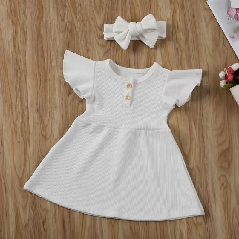 Детское платье для маленьких девочек детская одежда летние детские Вечерние