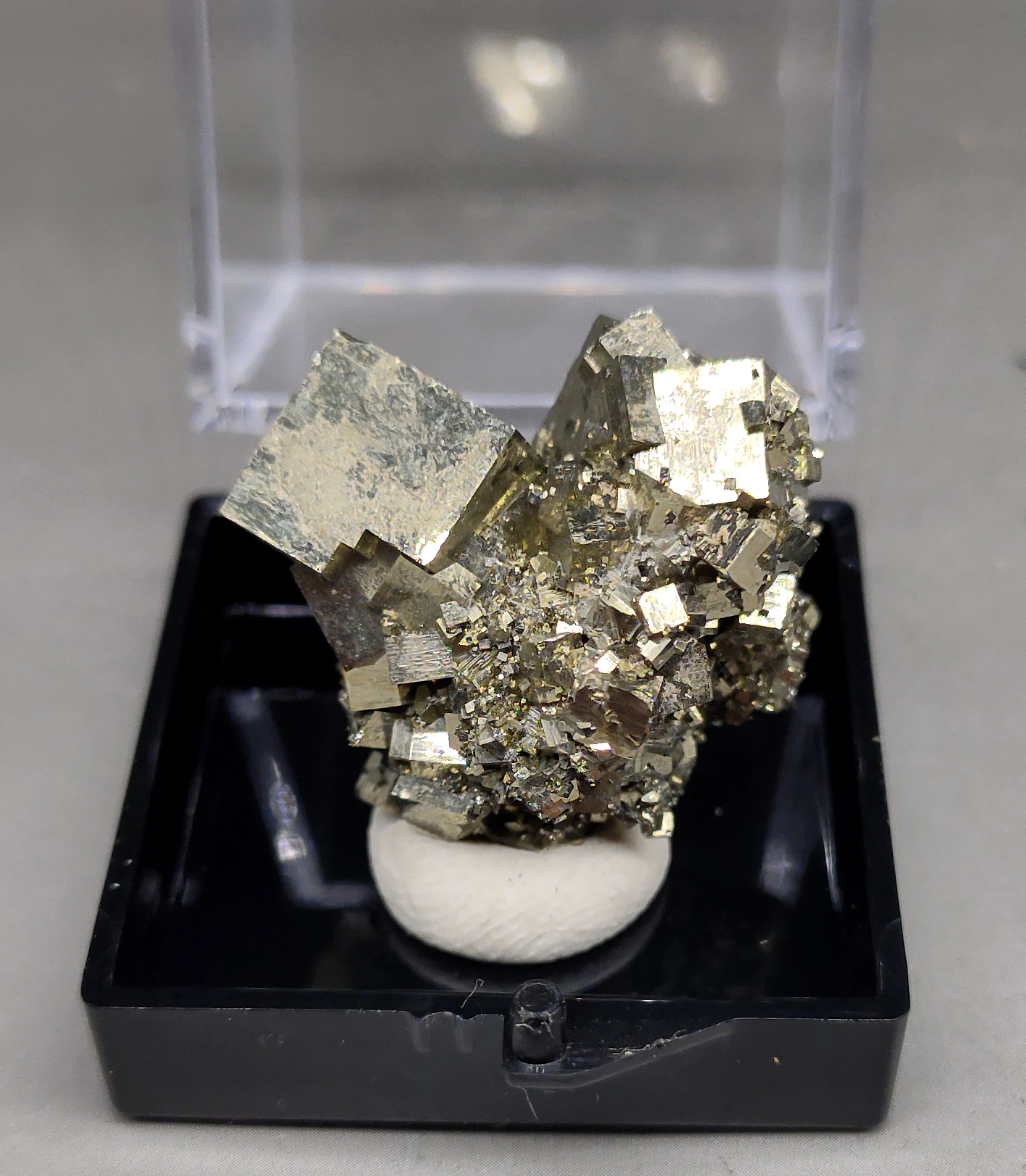 100% натуральный редкий кубический Пирит минеральные образцы камней и кристаллов