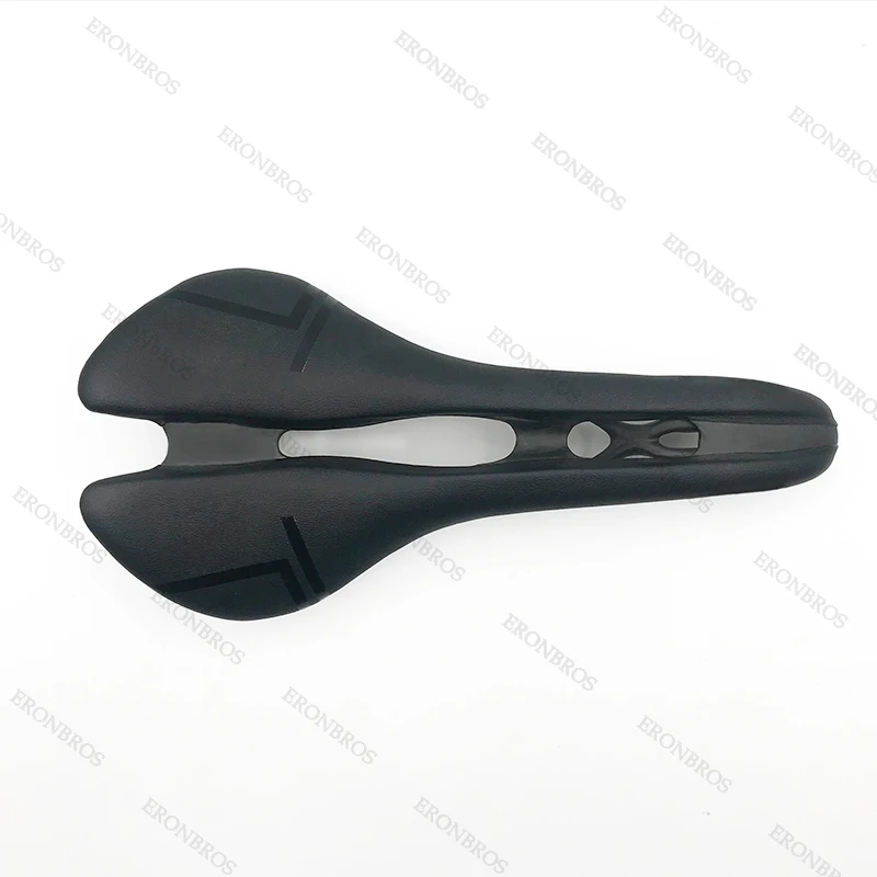 black black Ultralight Selle full Carbon Saddle Bicycle vtt racing seat Wave Road Bike Saddle for men sans cycling Seat mat bike Spare Parts - Цвет: black black