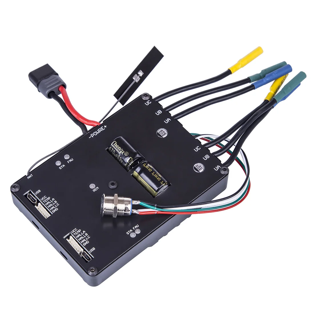 ESC6.1 Dual Drive ESC 100A 8 60V 3S 12S Батарея с Чехол Аксессуары для катания на скейтборде Спорт