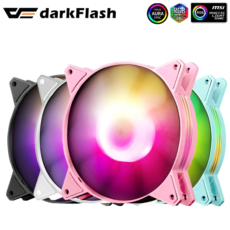 

Кулер Darkflash для ПК, 120 мм, с RGB-подсветкой, 12 см