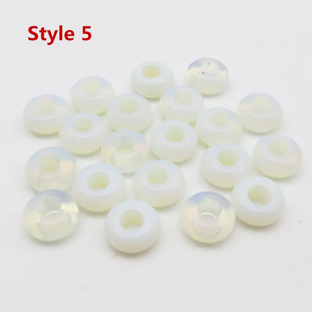 2 _ натуральный камень 14 стилей оплетка для волос страшные бусины дредов кольца