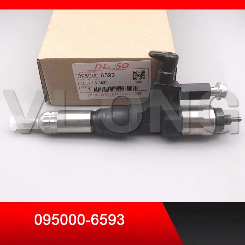 

Common Rail Fuel Dies/el Injector Assembly 095000-6592 095000-6593 23670-E0320 23670-E0010 For HINO J08 SK300/330-8/351