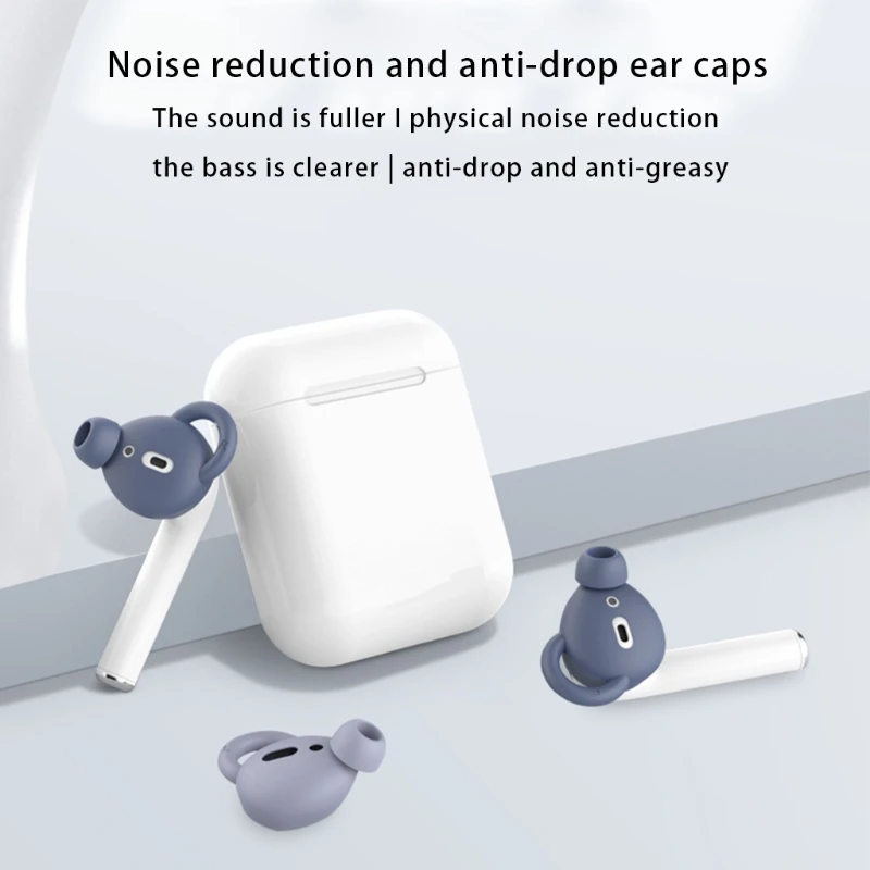 Replacement Ear Tips for AirPods 1/2&Earpods Headphone Ultra Comfort Accessories images - 6