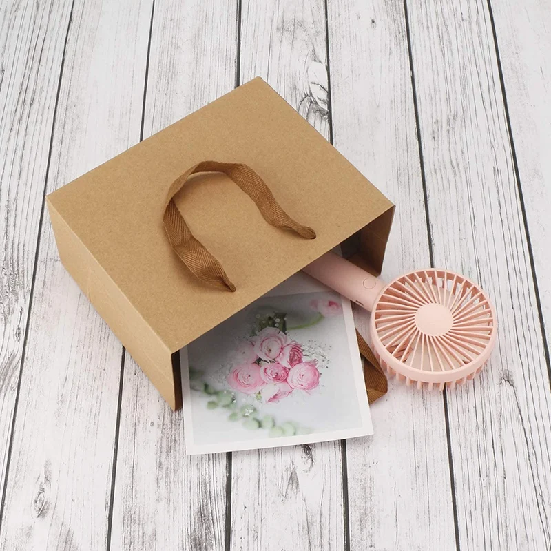 25 шт. Подарочный пакет из крафт-бумаги коричневый бумажный подарочный с