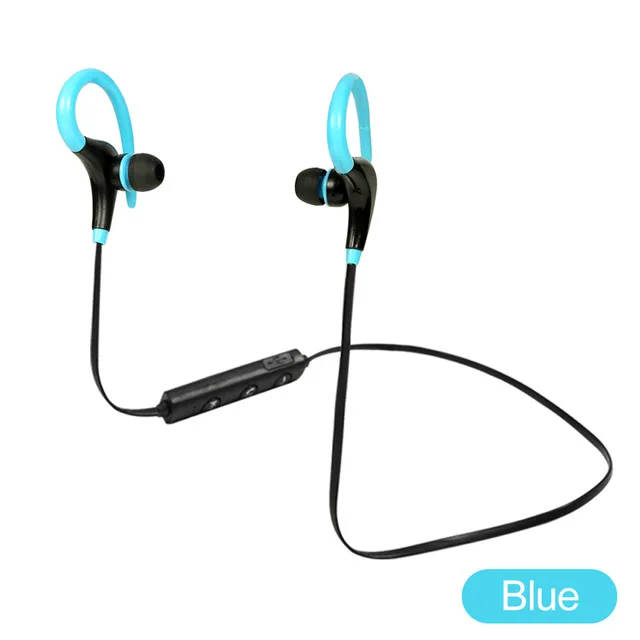 Ушные телефоны Bluetooth Беспроводные наушники с нашейным ободом с микрофоном Bluetooth наушники спортивные для samsung Xiaomi для смартфонов - Цвет: Only Earphone