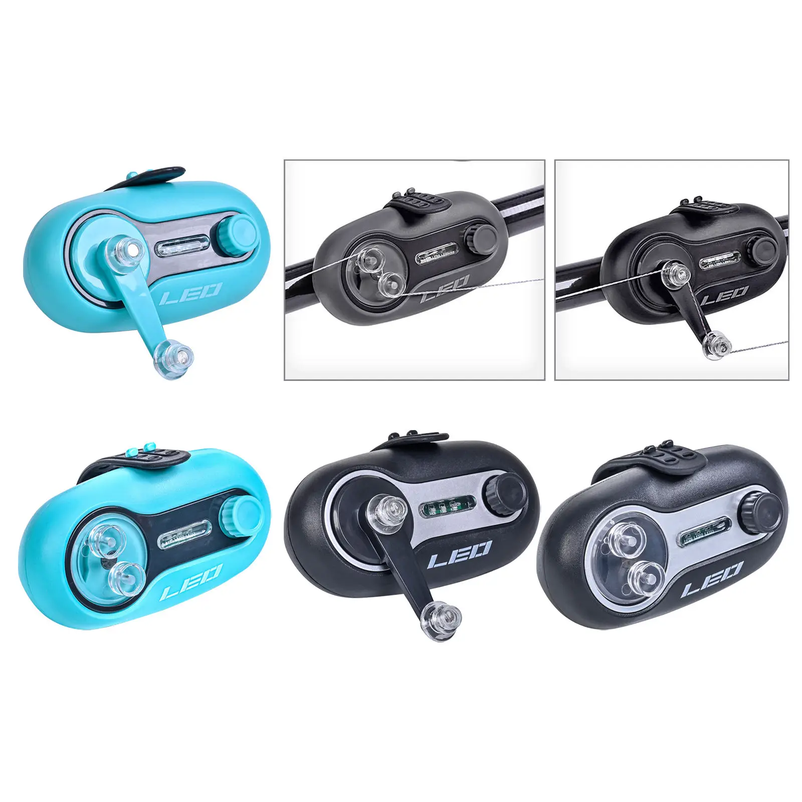 Многофункциональная сигнализация для рыбалки со светодиодный вым светодиодным