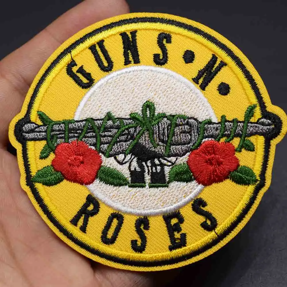 Guns N Roses Music Rock Out Майкл Джексон принц Линкин Парк железная вышитая одежда нашивки для одежды музыкальная группа