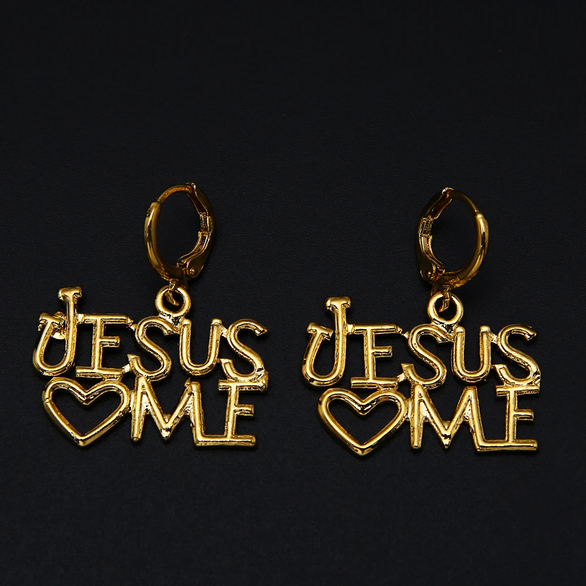 Модные серьги с изображением Иисуса сердца ювелирные изделия для мужчин и женщин