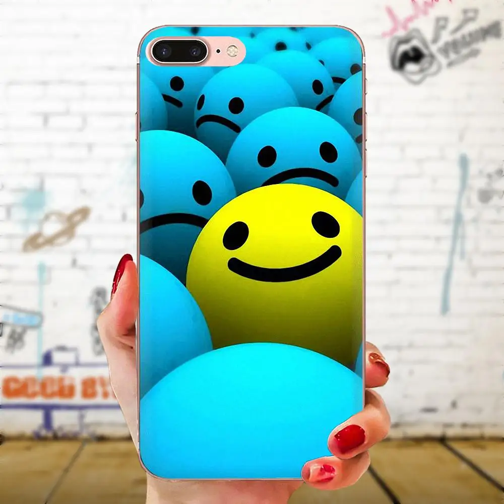 Smiley Face For Huawei P7 P8 P9 P10 P20 P30 Lite Mini Plus Pro Y9 Prime P Smart Z 2018 2019 Soft TPU Stylish Case | Мобильные