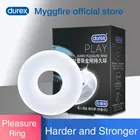 Durex Силиконовое кольцо на пенис долговечное поварское кольцо для взрослых мужчин для задержки эякуляции прочнее и долговечнее, кольцо для эрекции, мужские секс-игрушки